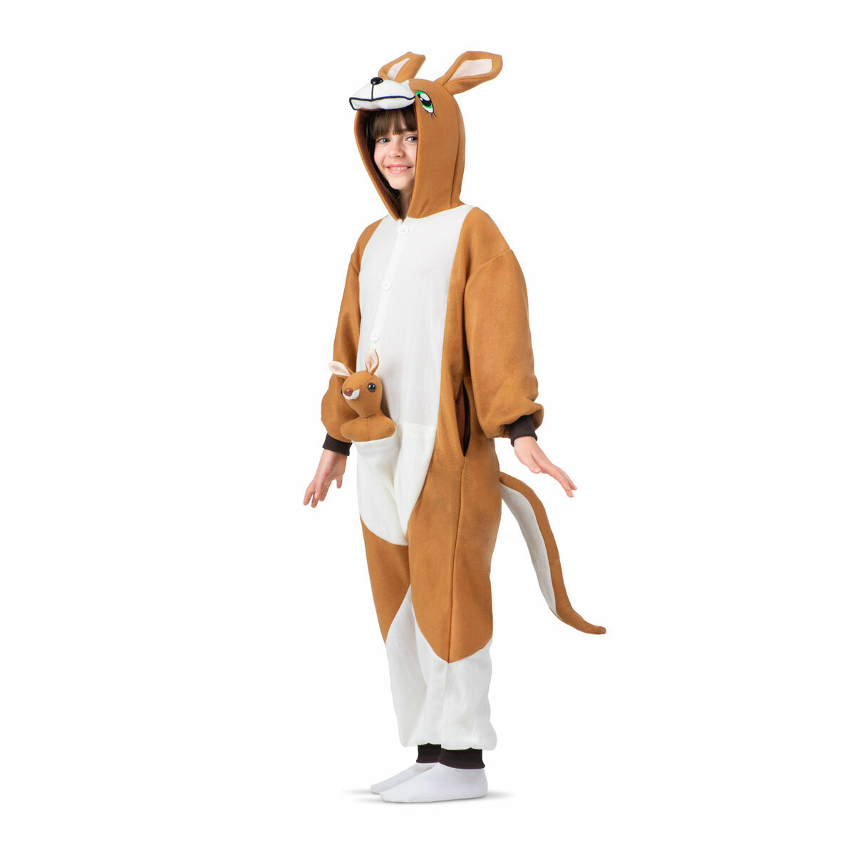 Costume per Bambini My Other Me Marrone Canguro 3 Pezzi